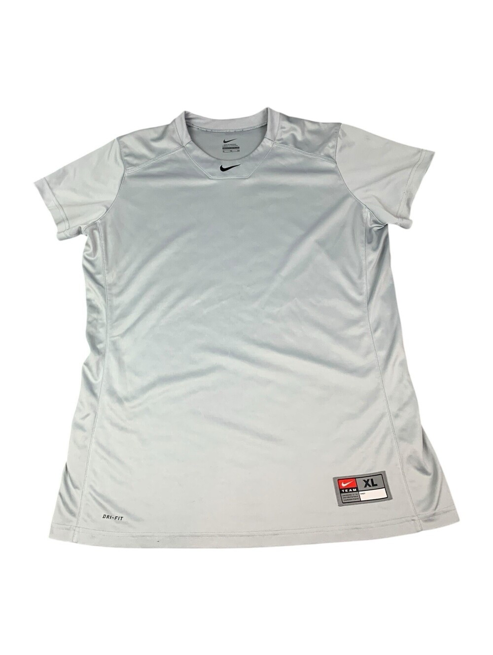 Nike Dri-Fit Performance Uniform Shirt Jersey, Gray, Short Sleeve, Women’s XL